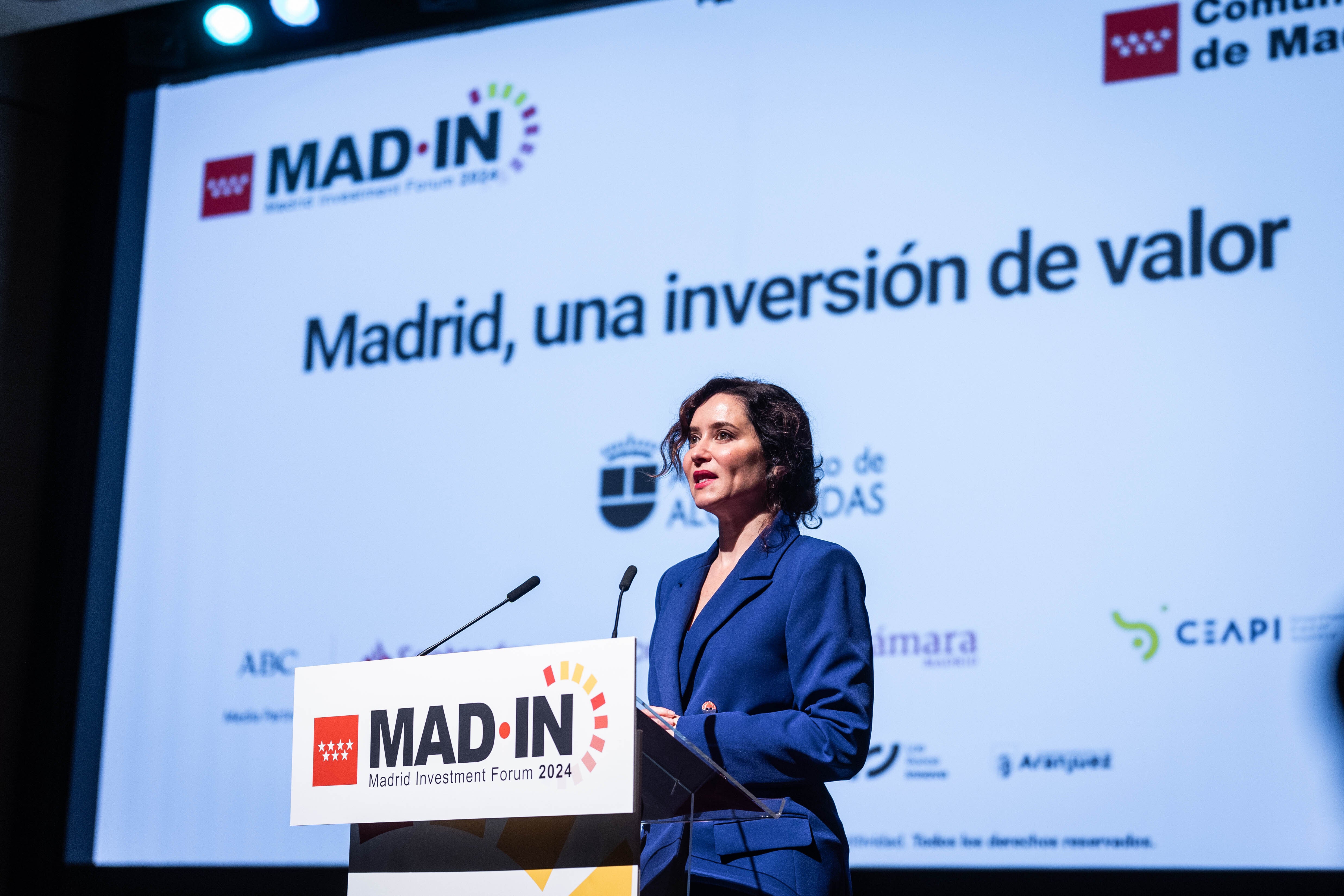 Isabel Díaz Ayuso inauguró ayer este evento