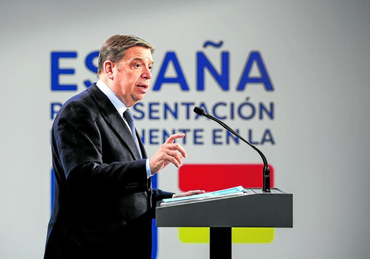 Luis Planas, ministro de Agricultura