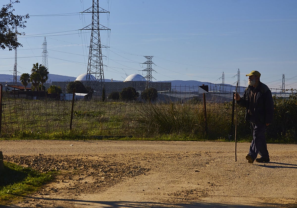 Una vista de la central de Almaraz
