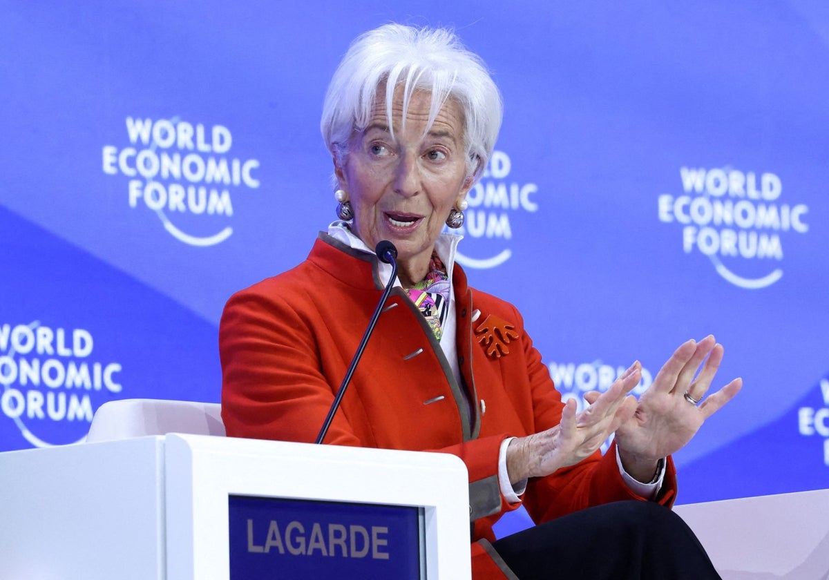 Christine Lagarde, presidenta del BCE