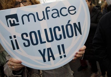 Los funcionarios endurecen la presión por Muface: irán a la huelga el 13 de febrero