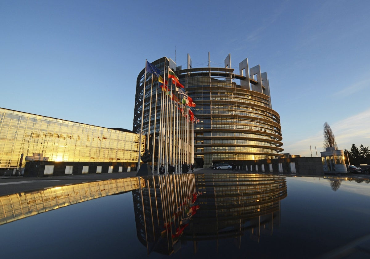 Fachada del Parlamento Europeo en Estrasburgo