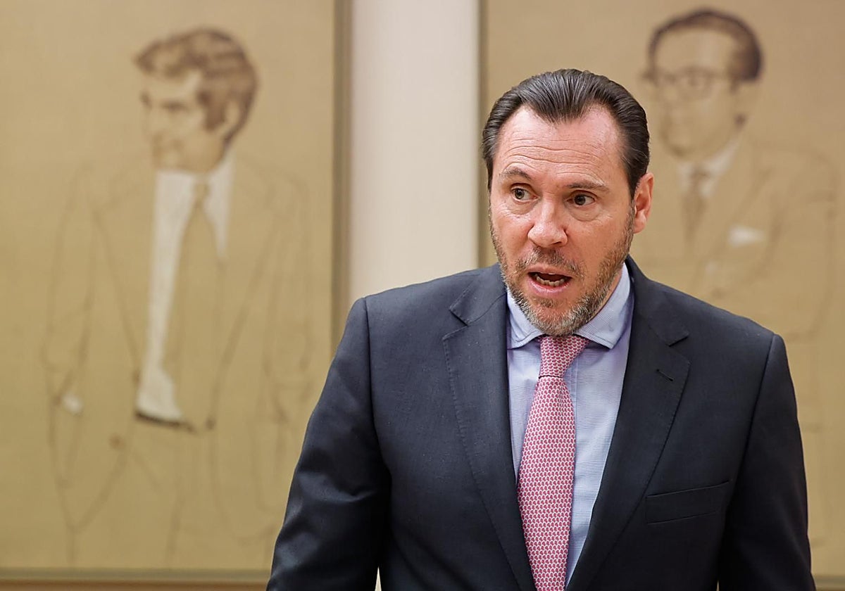 El ministro de Transportes, Óscar Puente