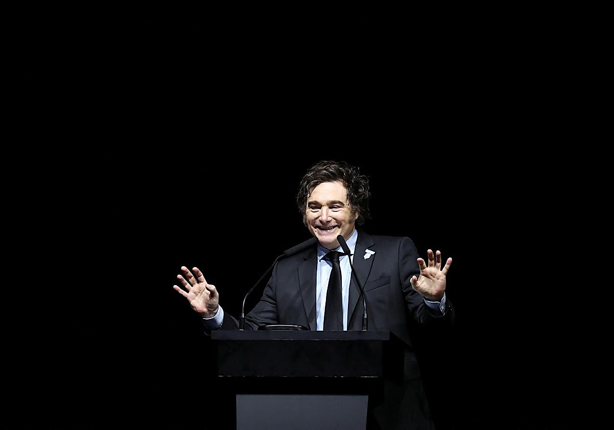 Milei en mayo de 2024