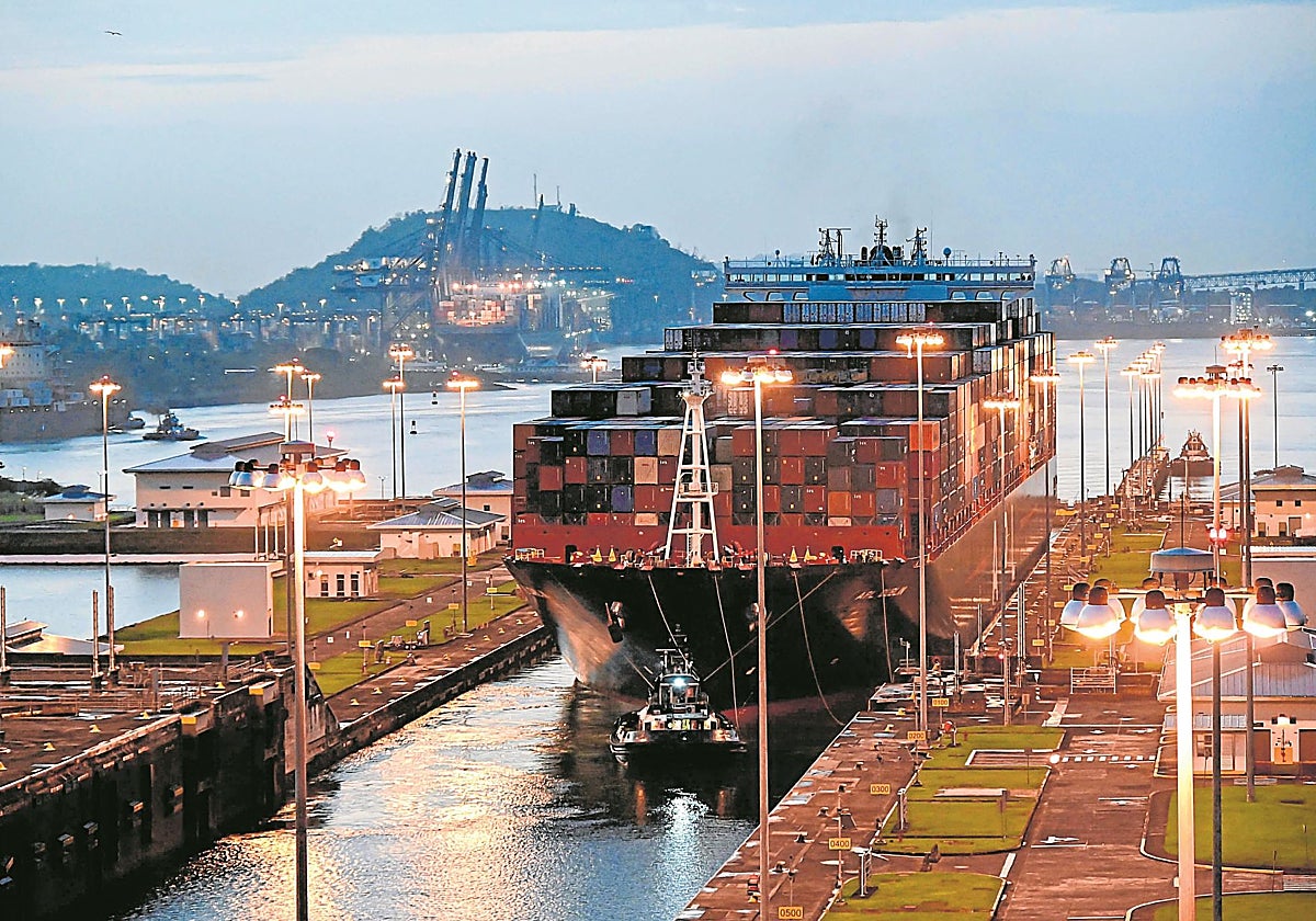 El canal de Panamá fue el primer punto estratégico reclamado por Trump.