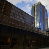 Edificio corporativo de Adeslas en el barrio madrileño de Azca