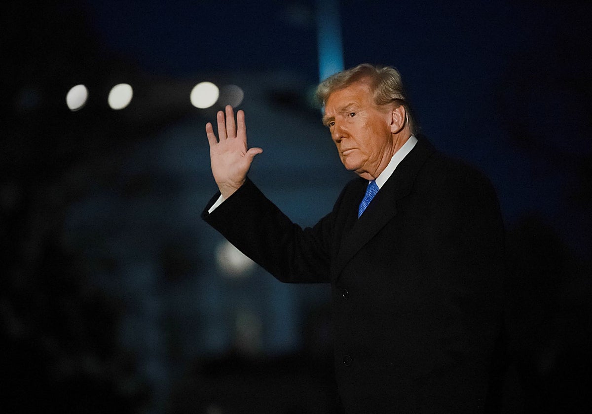 El presidente de Estados Unidos, Donald Trump