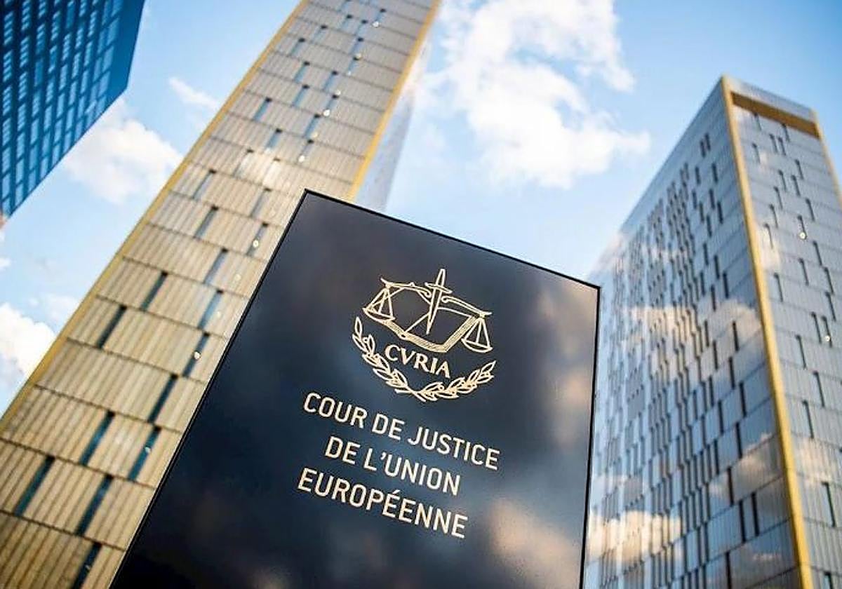 Sede del tribunal de justicia de Luxemburgo.