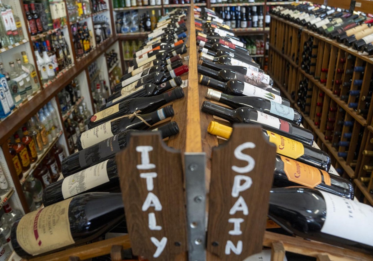 Los vinos europeos podrían salir de EE.UU.
