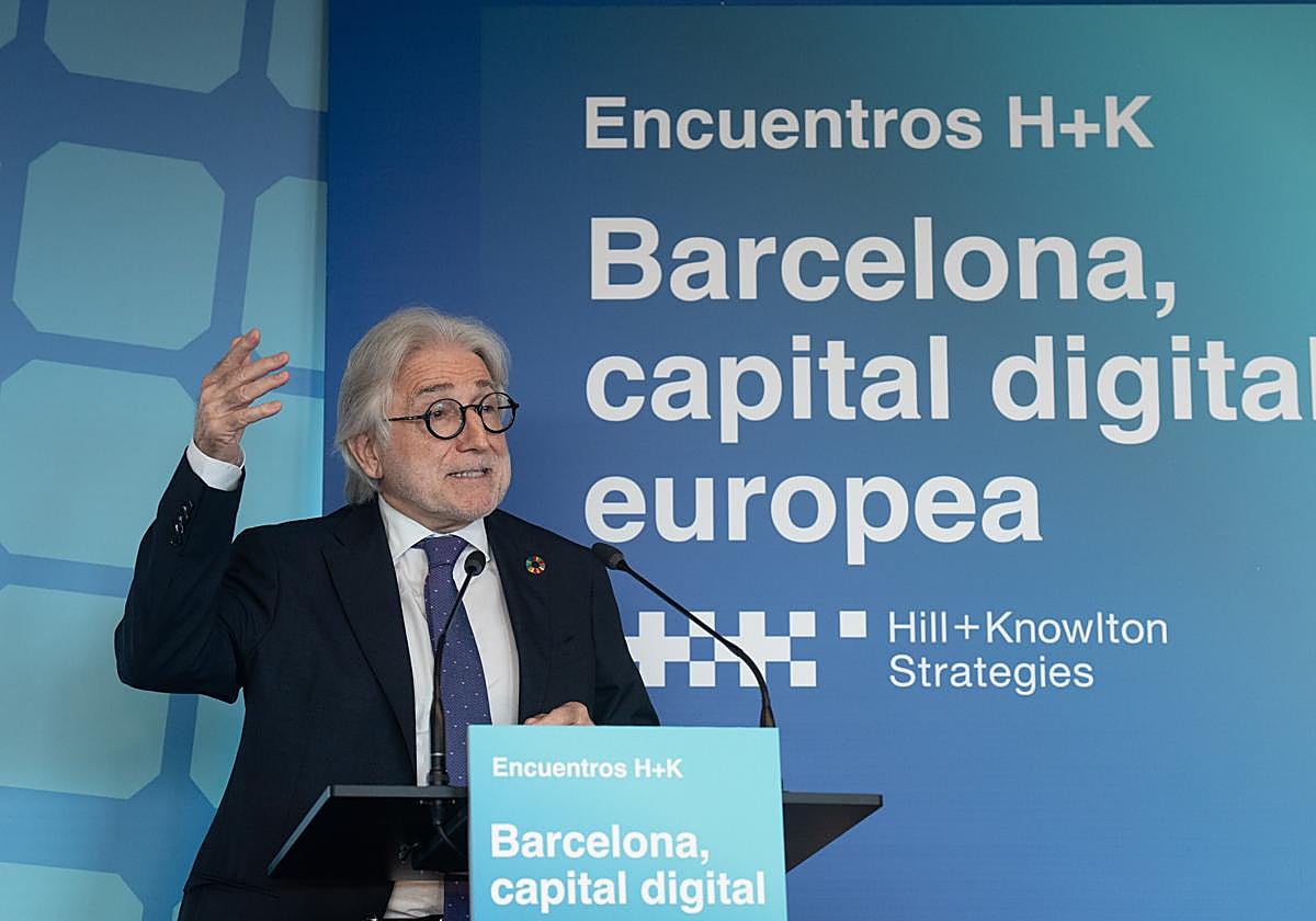 El presidente del Foment del Treball, Josep Sánchez Llibre