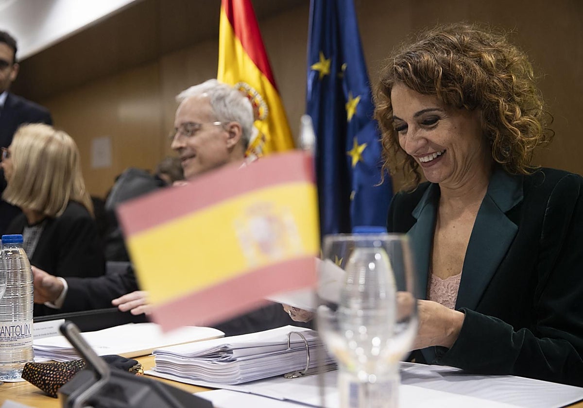 La ministra de Hacienda, María Jesús Montero, en el último Consejo de Política Fiscal