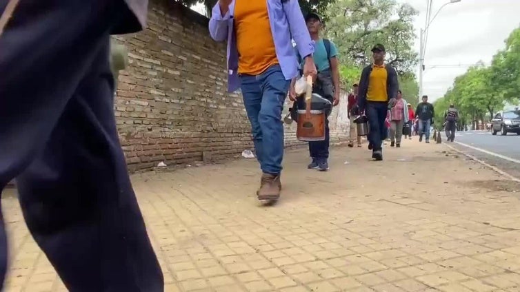 Campesinos llegan a Asunción para marchar en reclamo de políticas para el campo