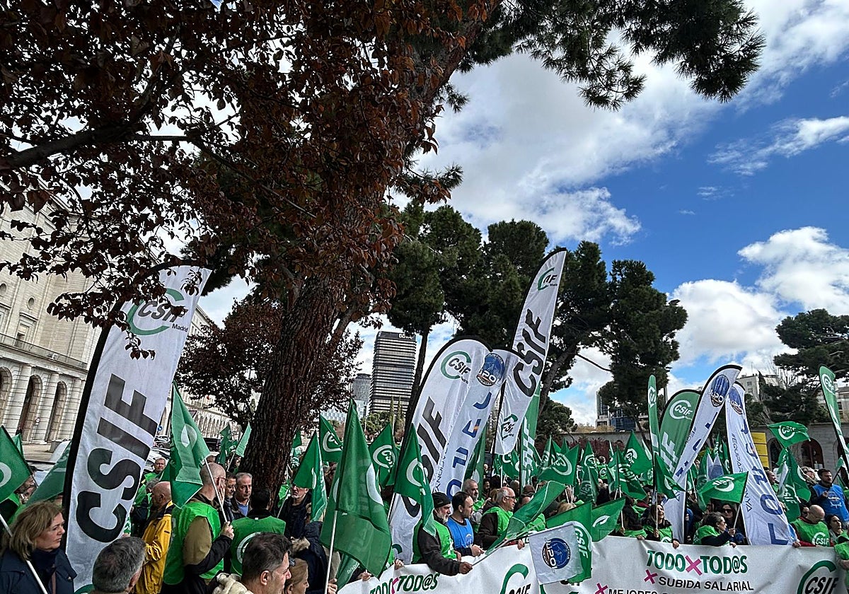 Las manifestaciones se han sucedido durante todo el año