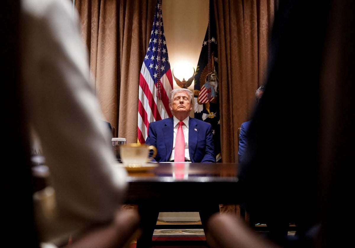 Donald Trump en la Casa Blanca