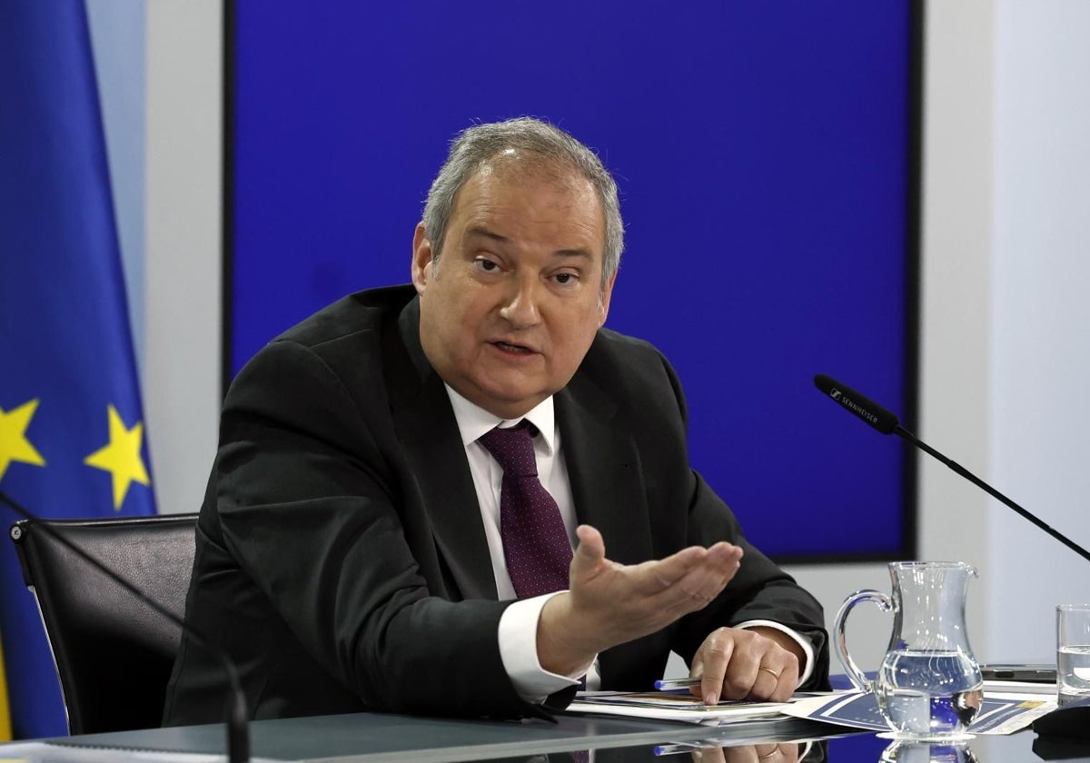 El ministro de Industria y Turismo, Jordi Hereu