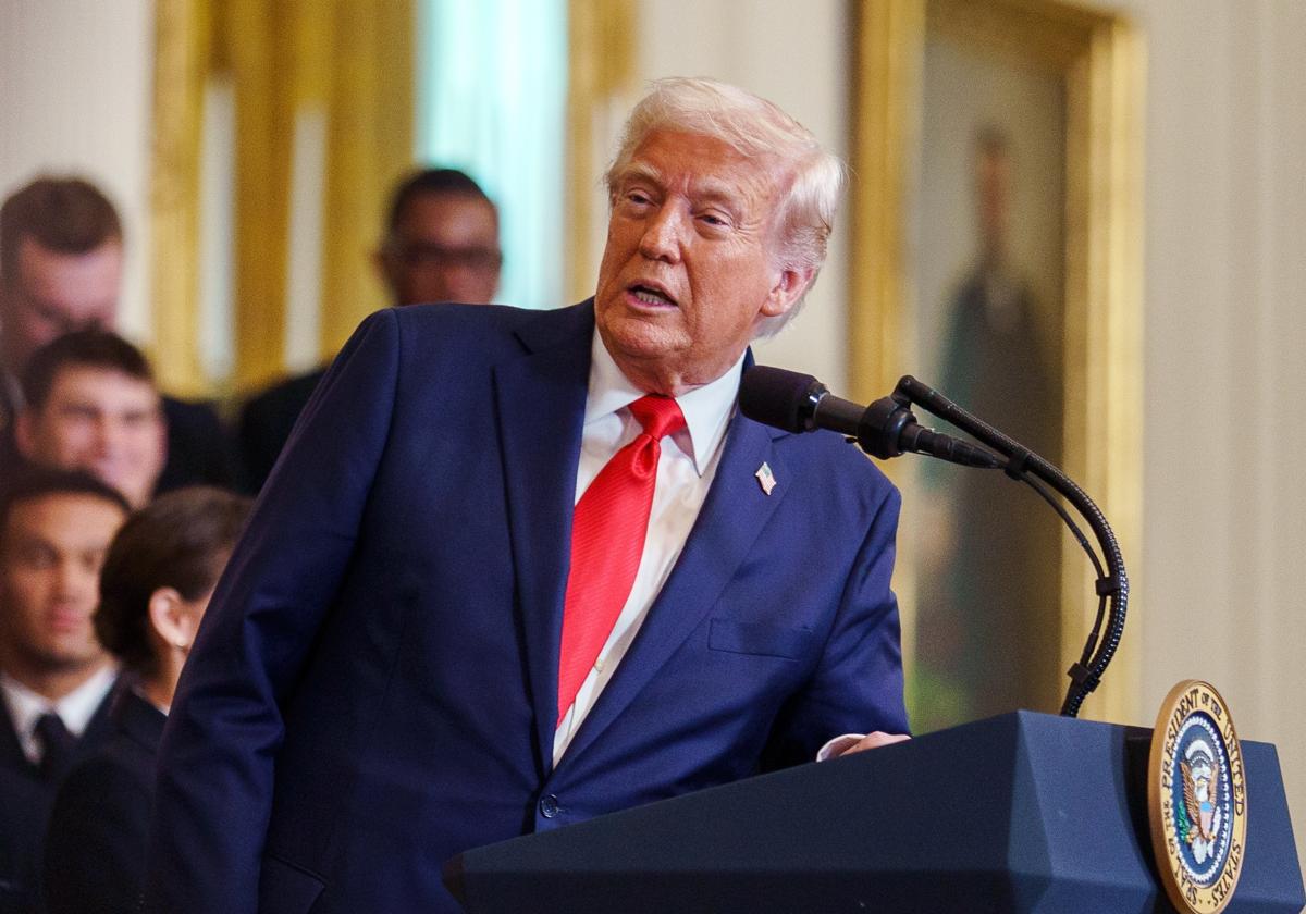 El presidente de Estados Unidos, Donald Trump
