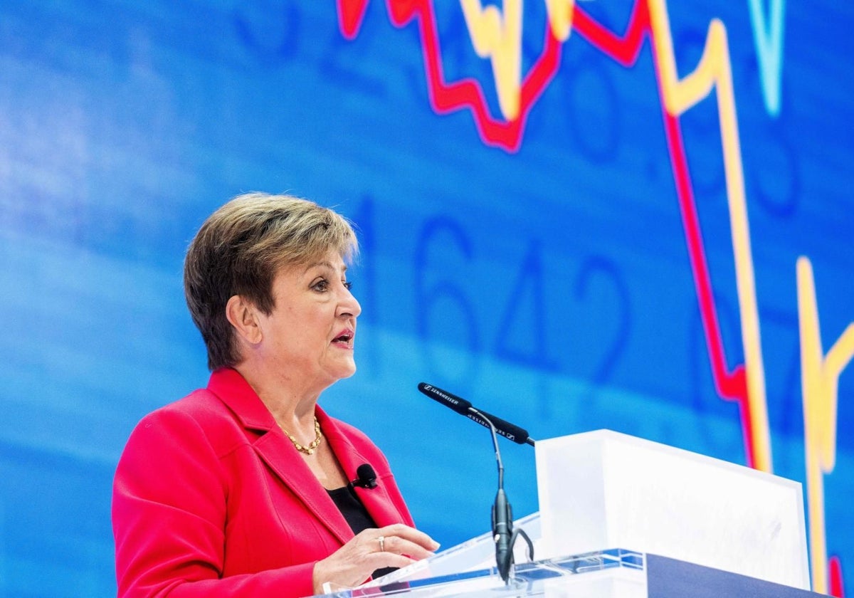 La directora gerente del FMI, Kristalina Georgieva