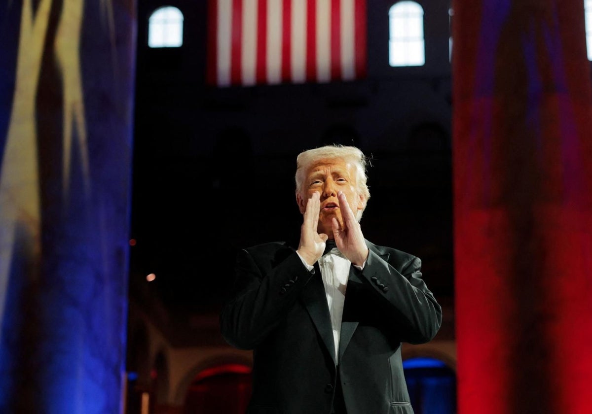 El presidente de Estados Unidos, Donald Trump