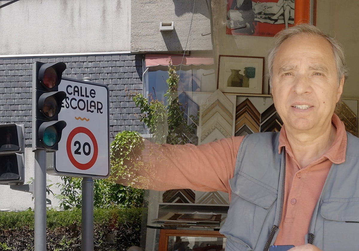 Un comerciante explica cómo le ha afectado el apagón