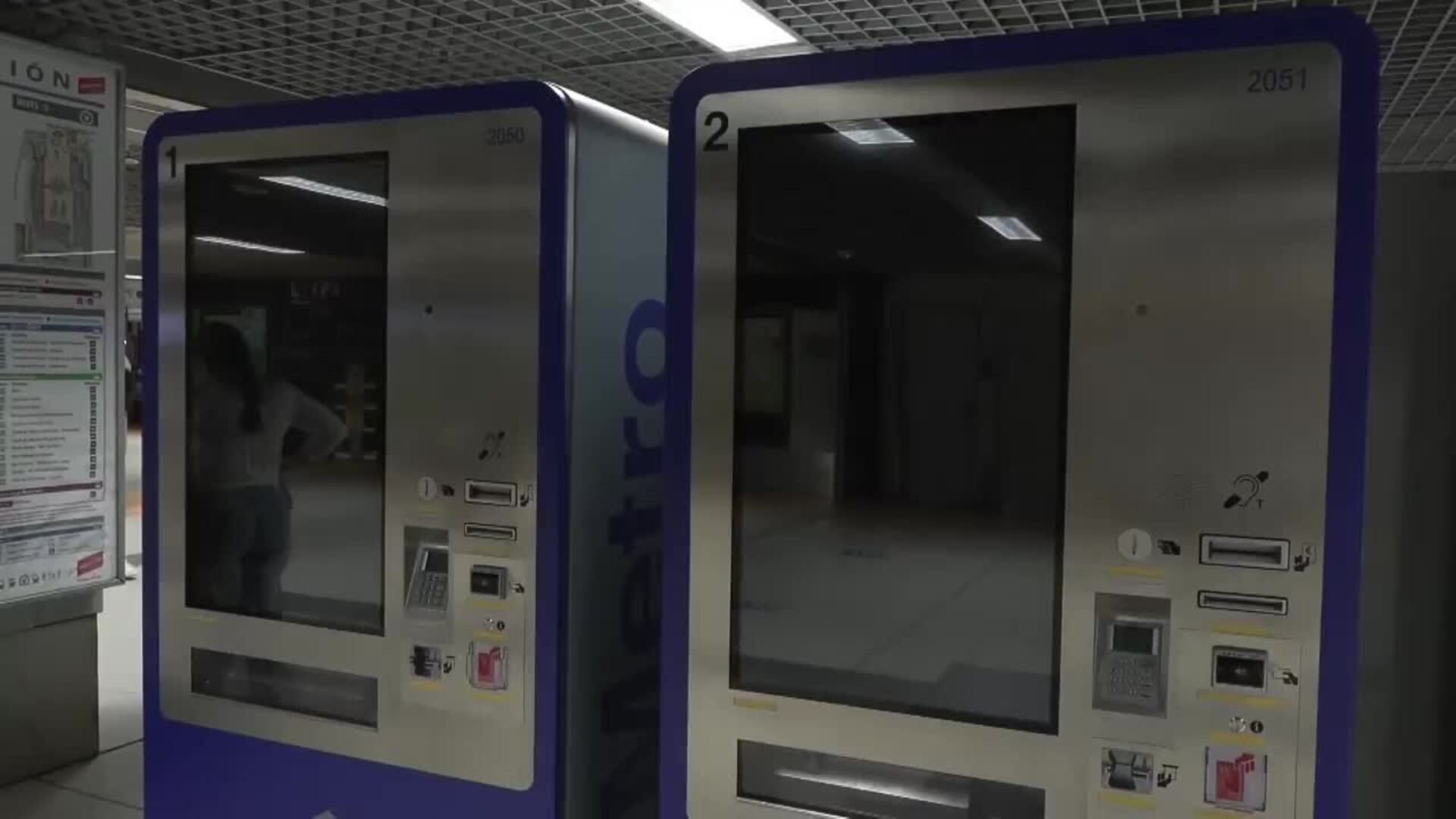 Viajeros de autobús se quedan varados en Avenida de América