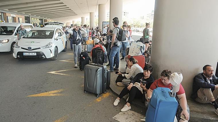 La situación en la estacion de Santa Justa