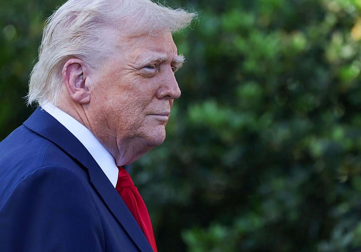 El presidente de Estados Unidos, Donald Trump