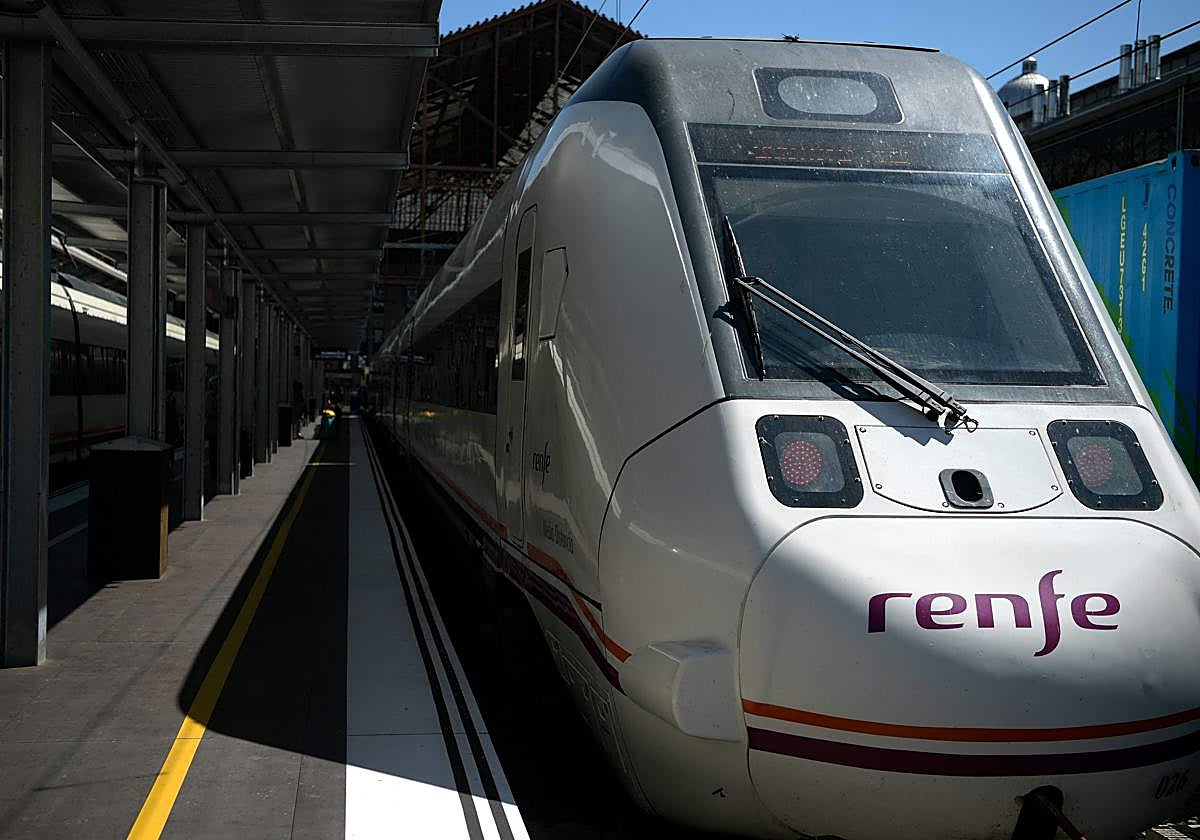 La circulación ferroviaria se va recuperando a medida que se reestblace el suministro eléctrico