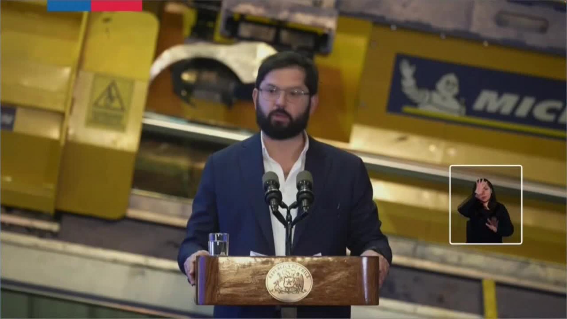 Michelin abre en Chile su primera planta de reciclaje de neumáticos mineros del mundo