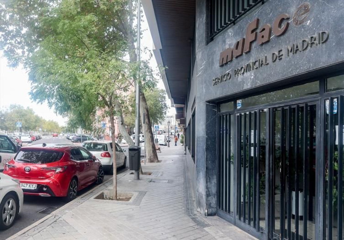 Unas dependencias de Muface en la ciudad de Madrid