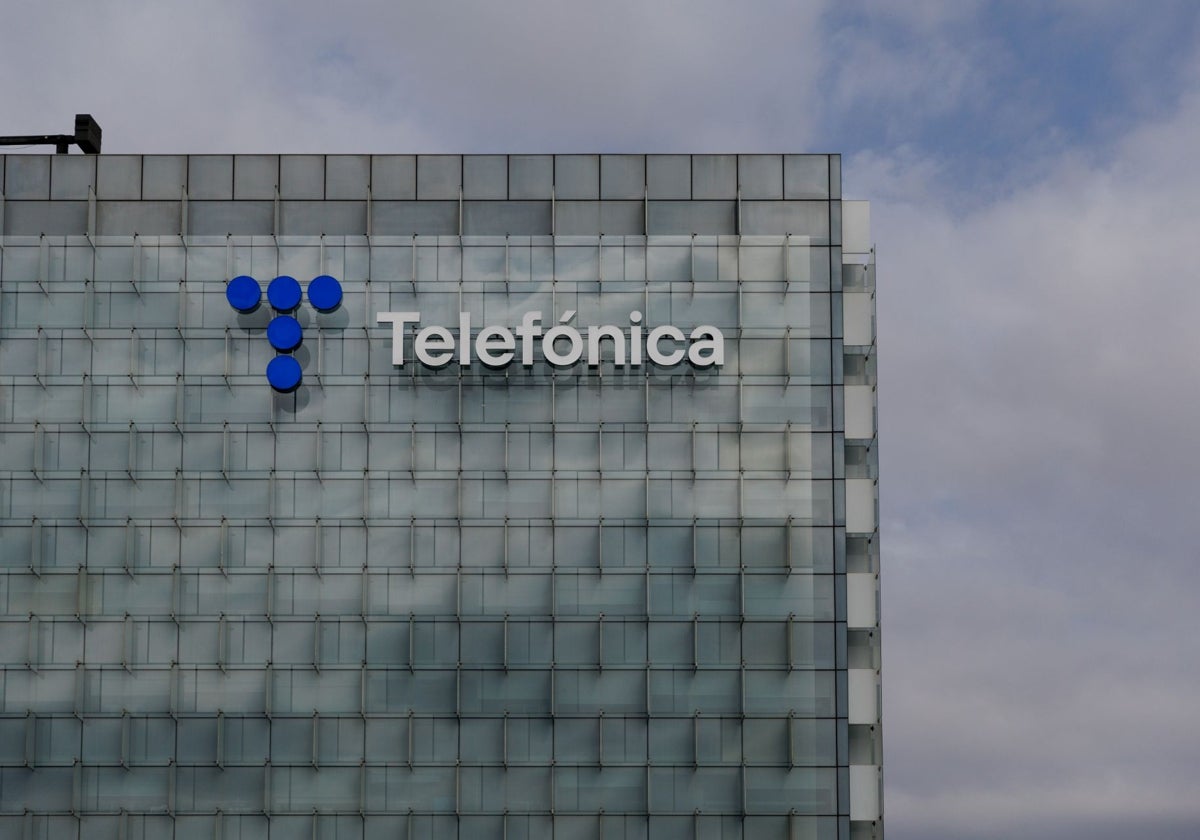 La sede de Telefónica en Madrid