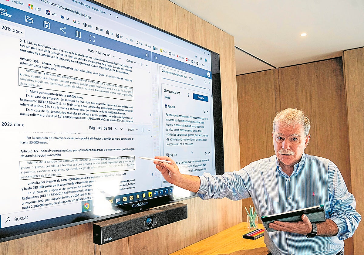 José Massa explica cómo las discrepancias se muestran en la aplicación