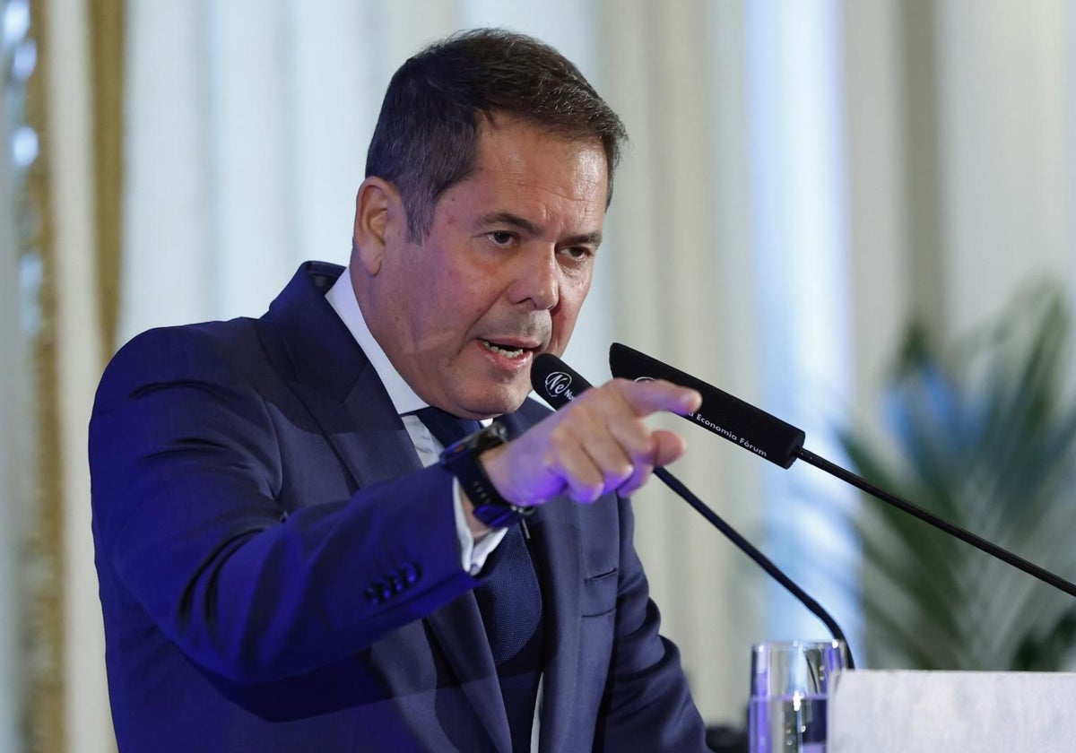 El presidente de Cepyme, Gerardo Cuerva.