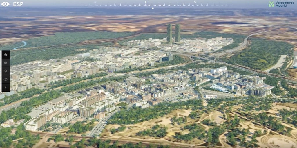 Valdecarros, el primer desarrollo urbano que puede recorrerse virtualmente