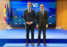 El ministro Cuerpo clausura la Asamblea de UNO y reafirma su compromiso con la competitividad del sector logístico