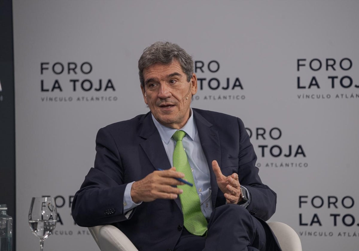 El gobernador del Banco de España, José Luis Escrivá, en un foro.