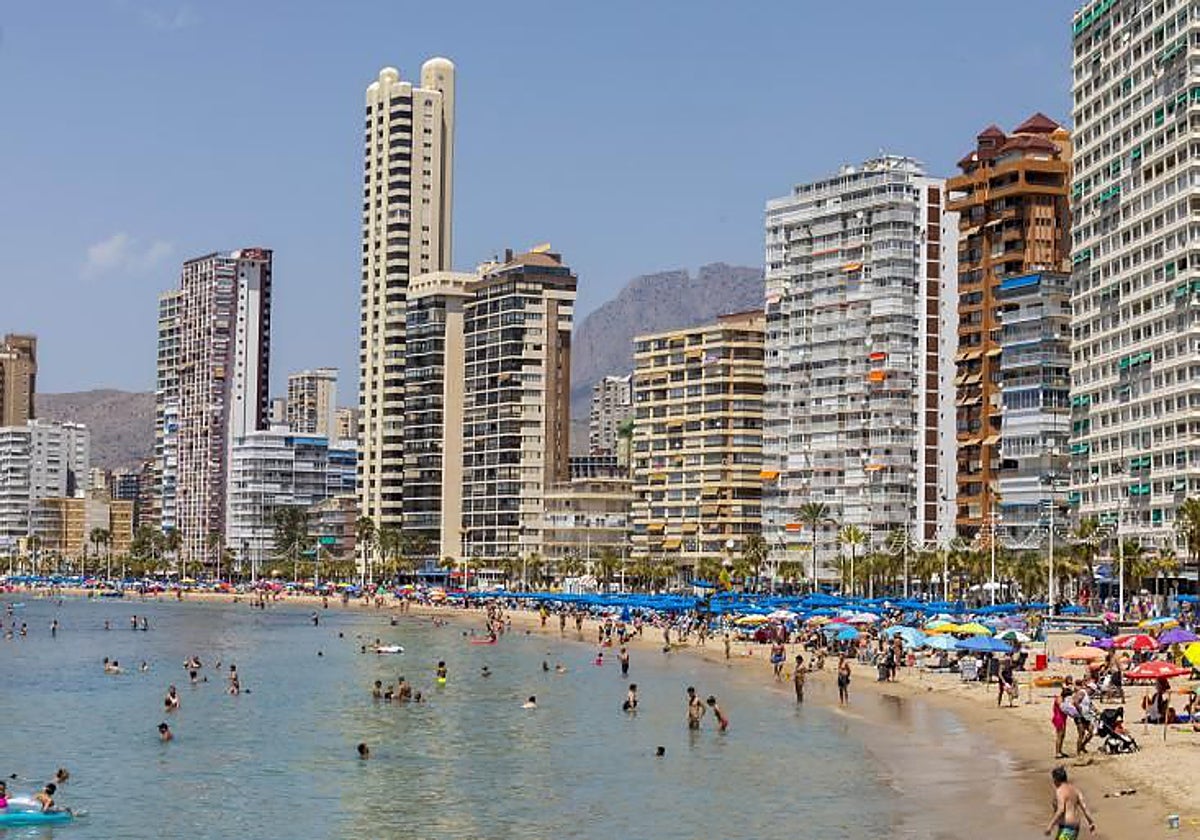 Edificios de apartamentos en Benidorm