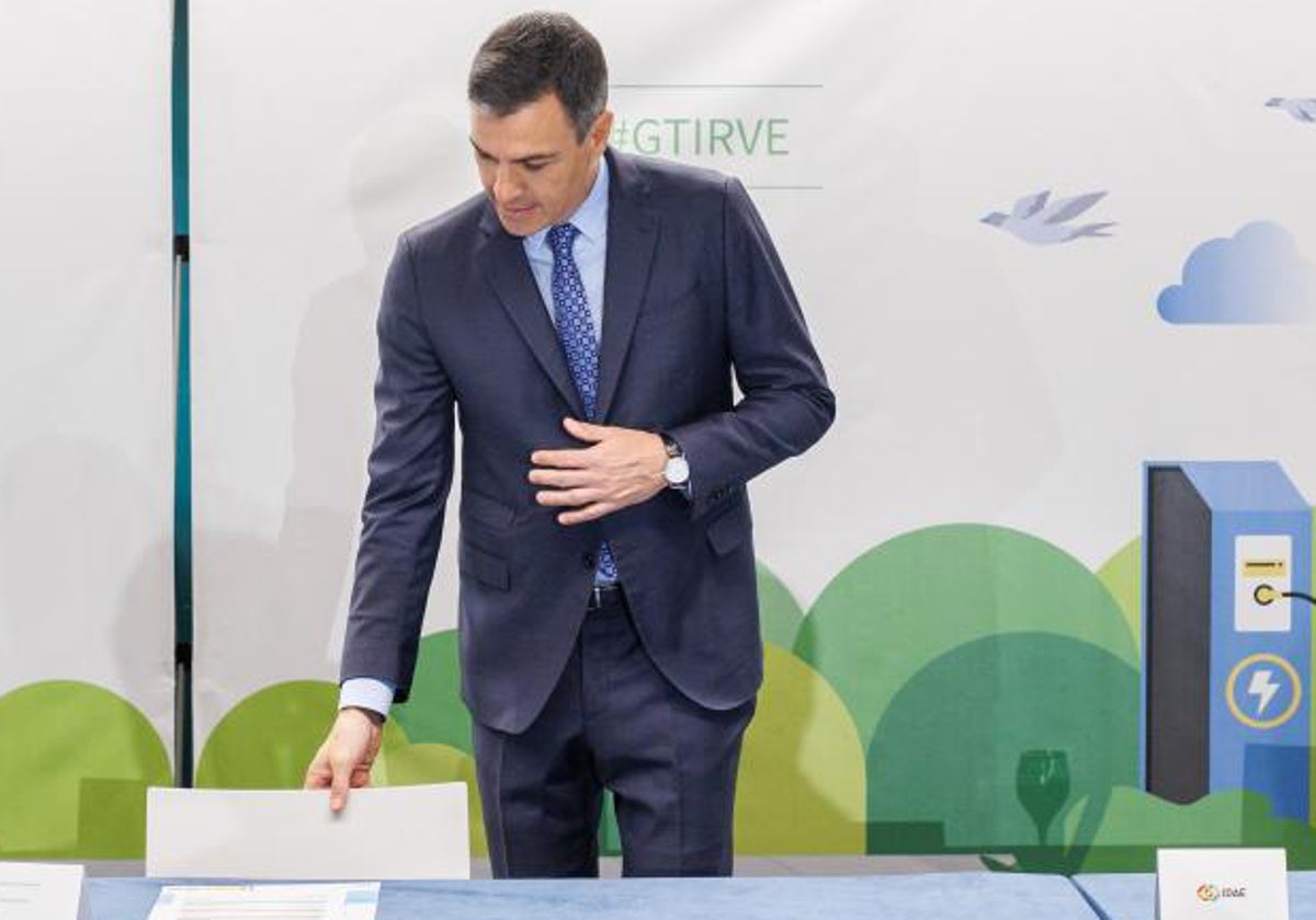 El presidente, Pedro Sánchez