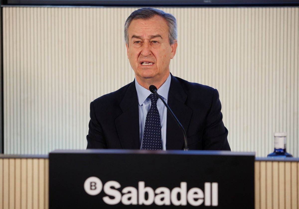 César González-Bueno, consejero delegado de Banco Sabadell