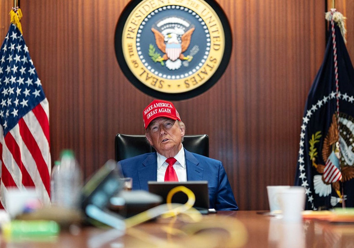El presidente de Estados Unidos, Donald Trump