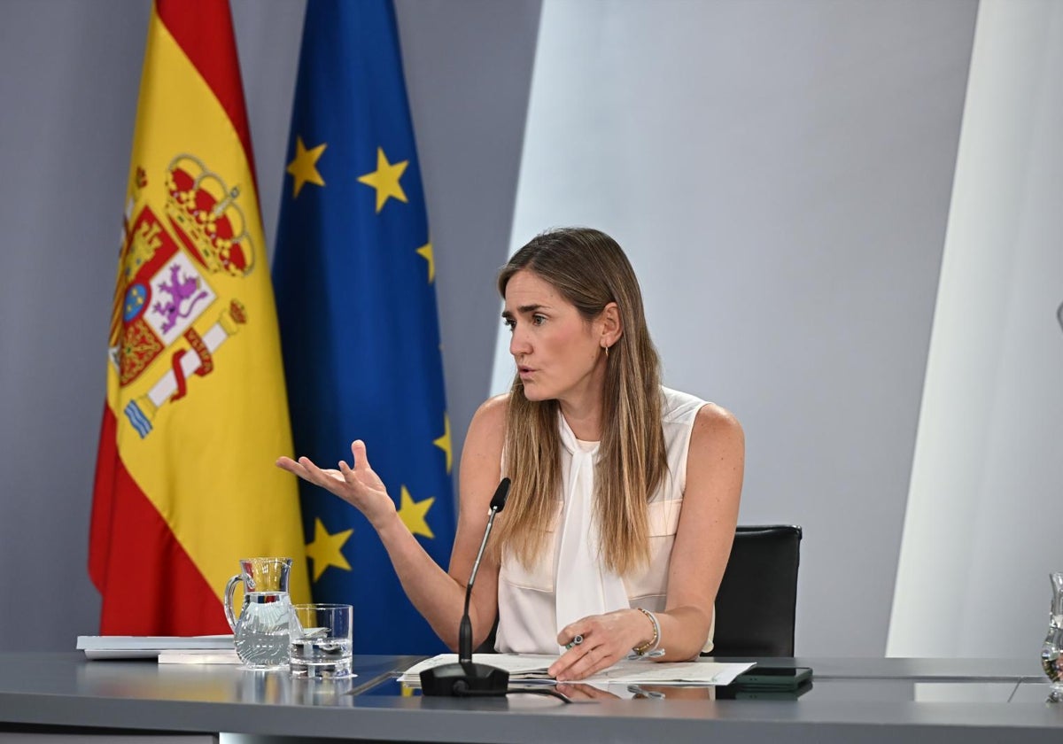 Sara Aagesen, ministra para la Transición Ecológica