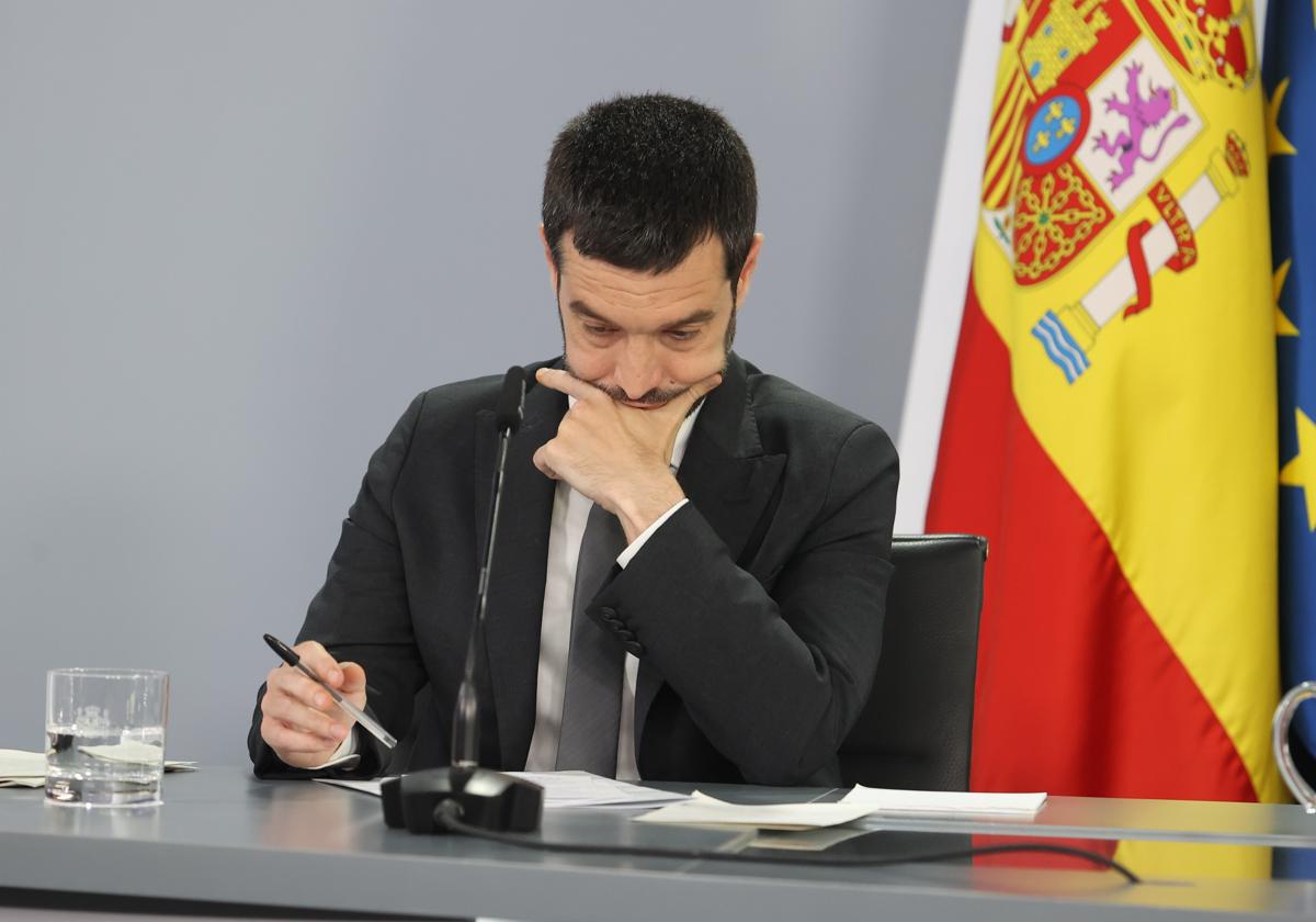 El ministro de Derechos Sociales, Consumo y Agenda 2030, Pablo Bustinduy
