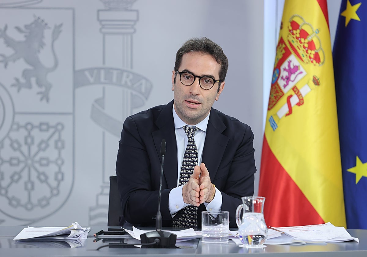 El ministro de Economía, Carlos Cuerpo