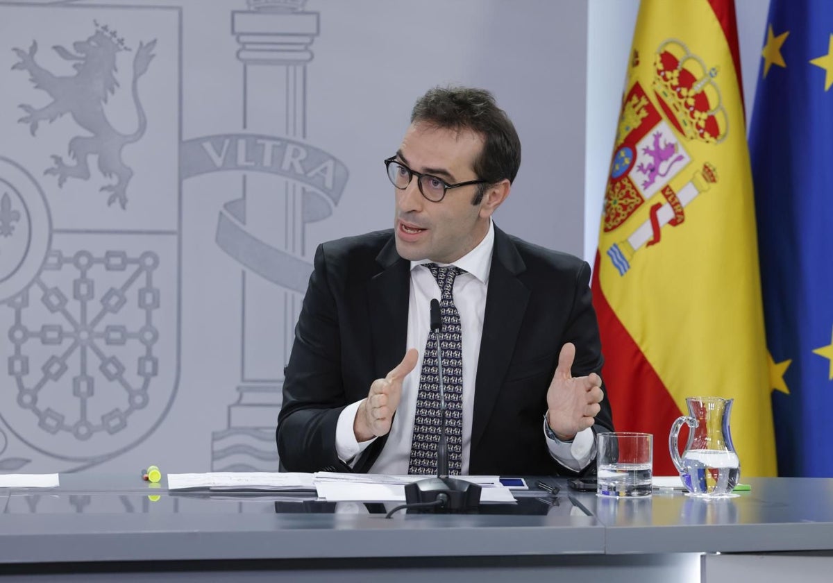 El ministro de Economía, Carlos Cuerpo.