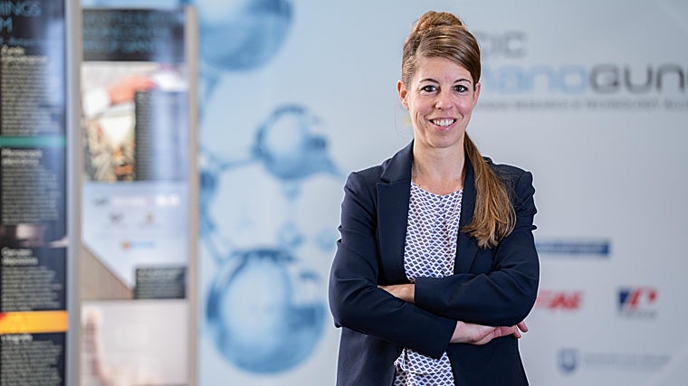 Ainara García-Gallastegui, directora de Transferencia de Tecnología de CIC nanoGUNE