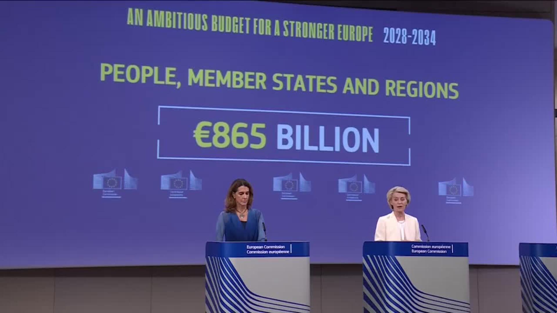 Von der Leyen plantea un presupuesto de 2 billones para la UE con ...