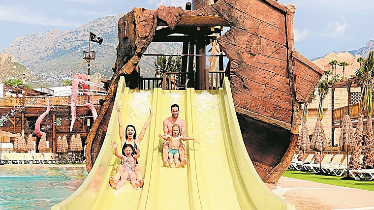 Un diseño de Savia Proyectos en el Magic Pirates Island Resort (Benidorm)