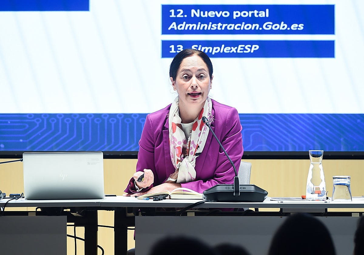 La secretaria de Estado de Función Pública, Clara Mapelli,