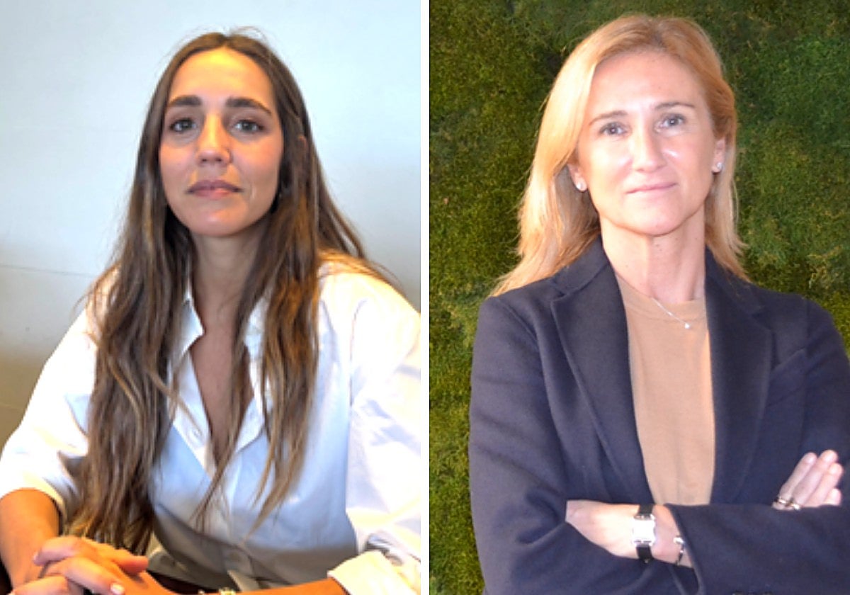 Anna Martínez Balañá (izq.) y Mónica Rey