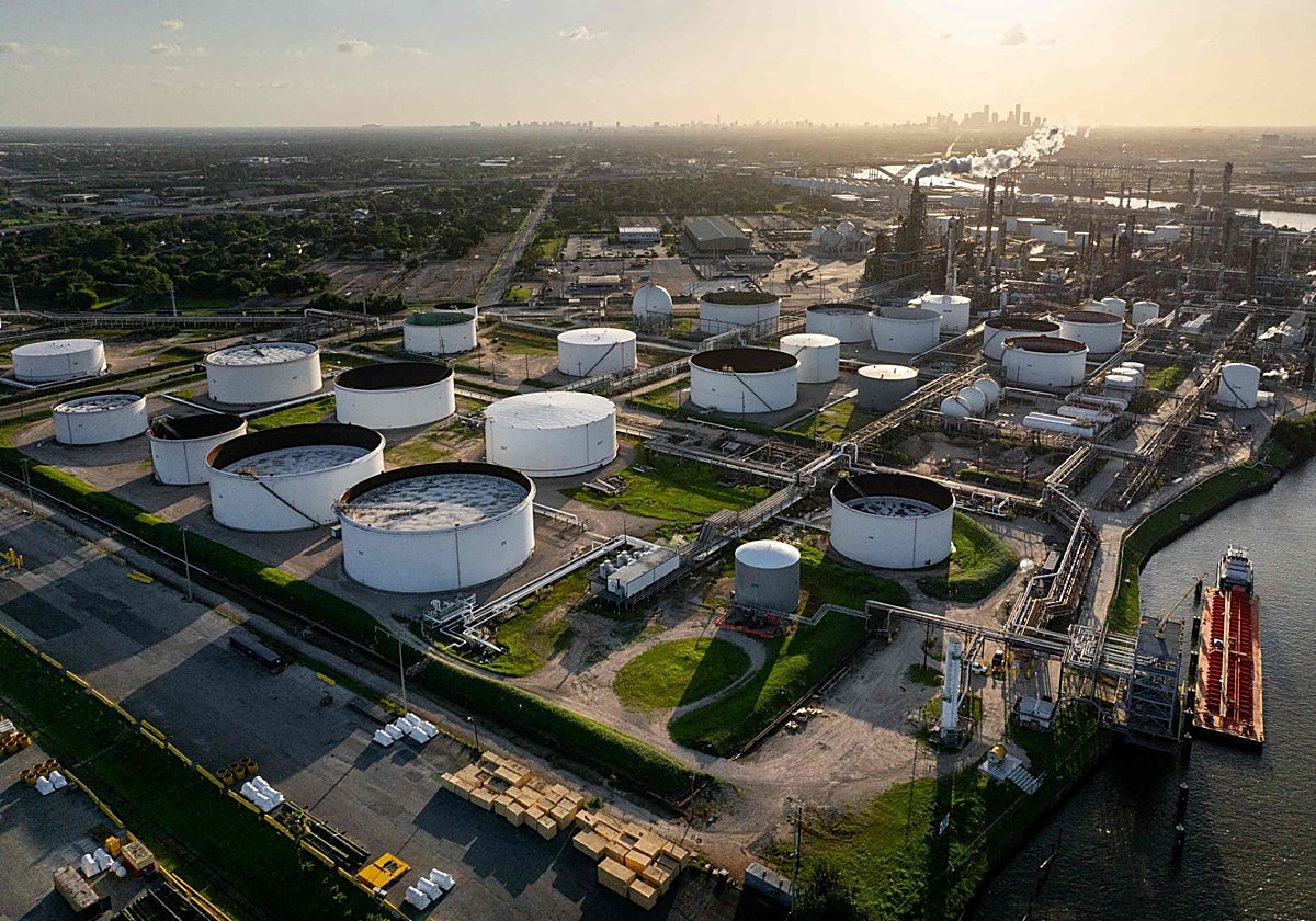 La refinería Lyondell Basell de Houston