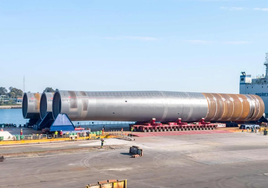 Iberdrola avanza en la construcción del parque eólico en el Báltico con una inversión millonaria en el astillero gallego Navantia